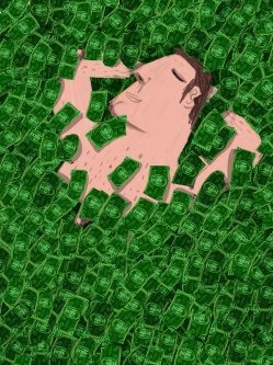 Money Man Cartoon