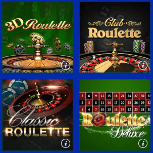 Range of Roulette Games