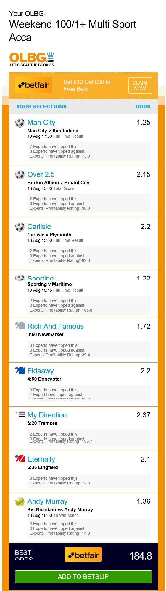 Best odds soccer betting system baseball lines from vegas