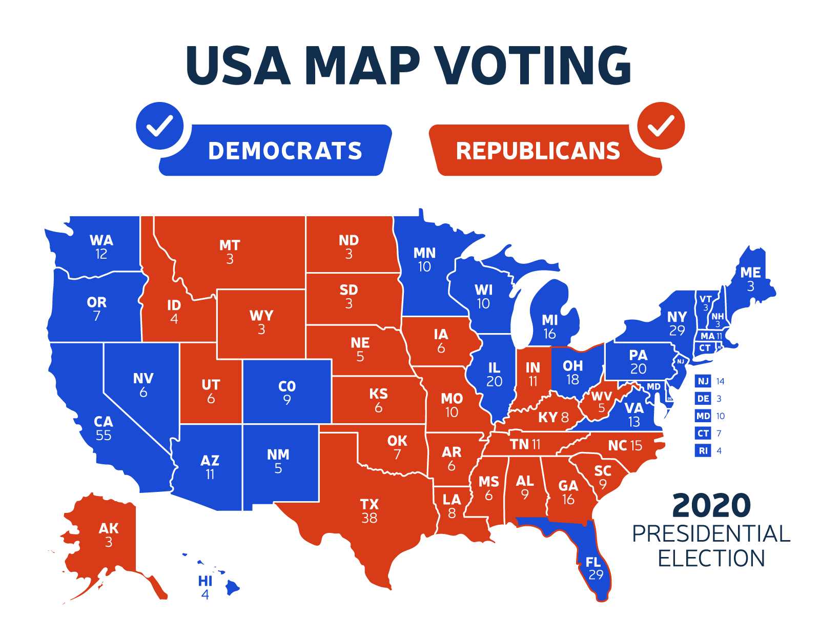 US Election Map