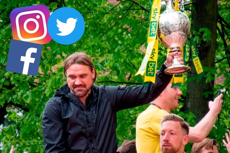 Norwich City have a huge social following