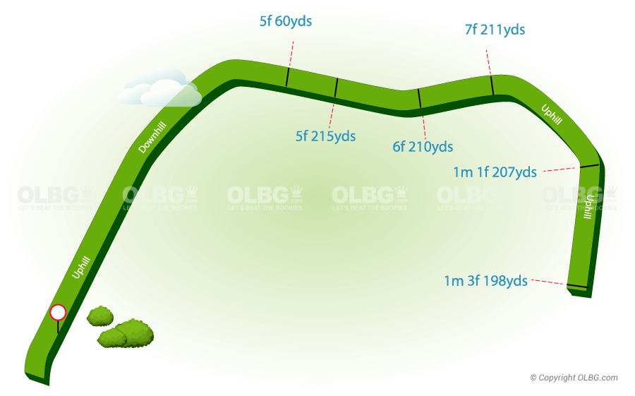 Brighton Flat Racecourse Map