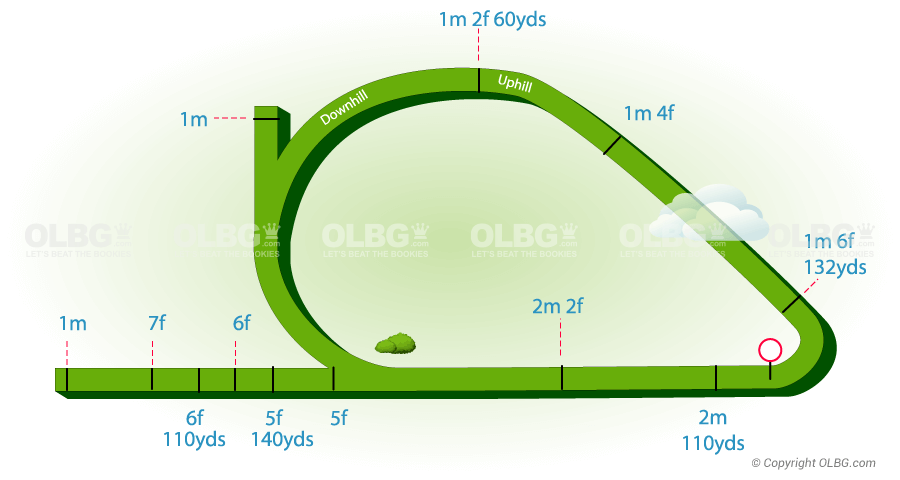 Doncaster Flat Racecourse Map