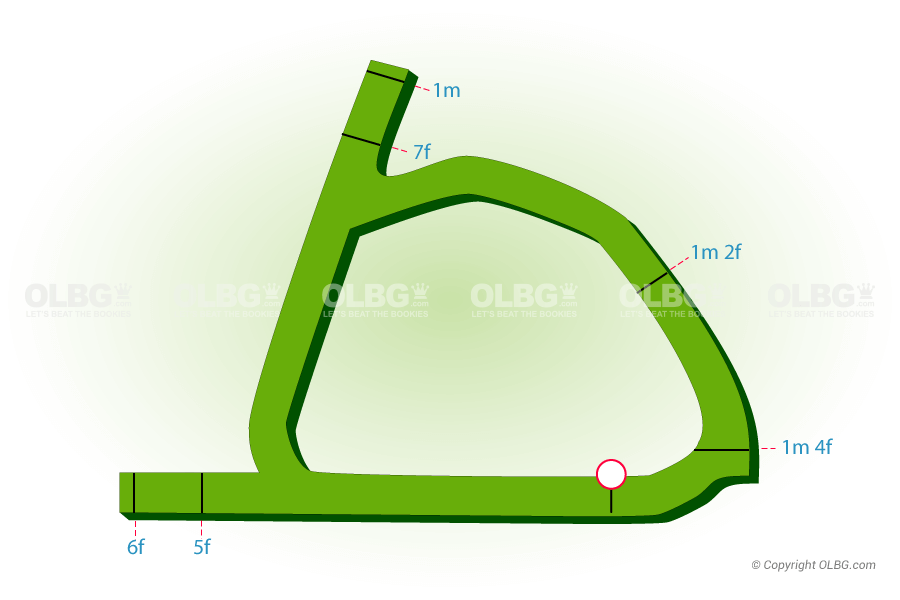 Naas Flat Racecourse Map