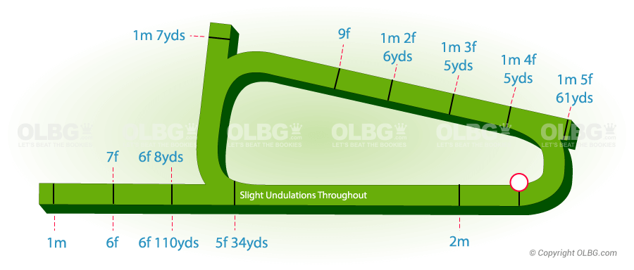 Newbury Flat Racecourse Map