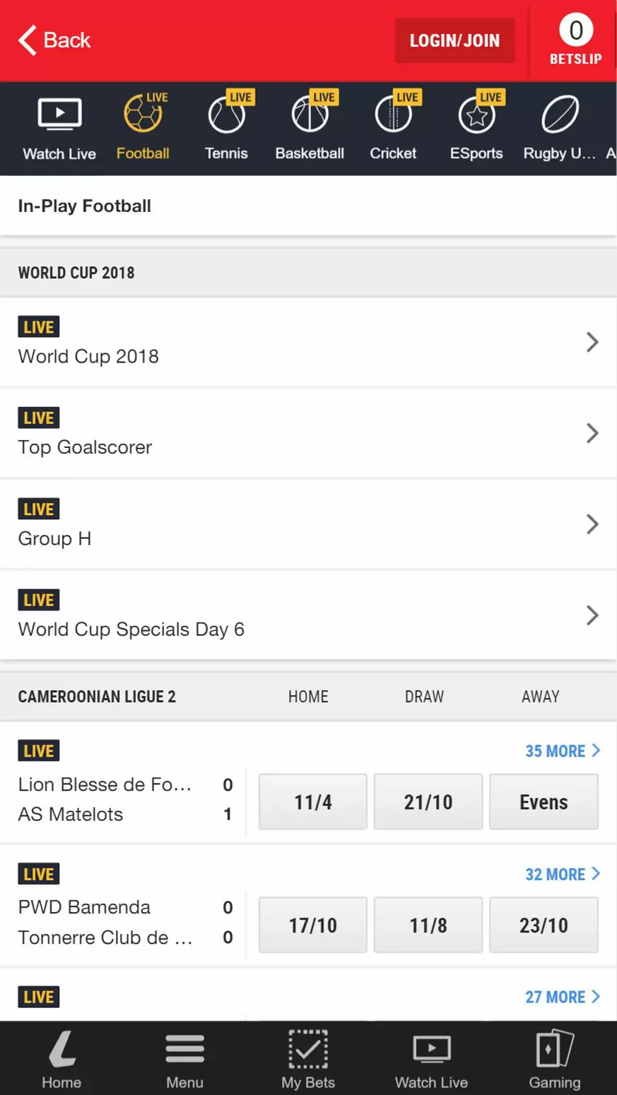 mobile app