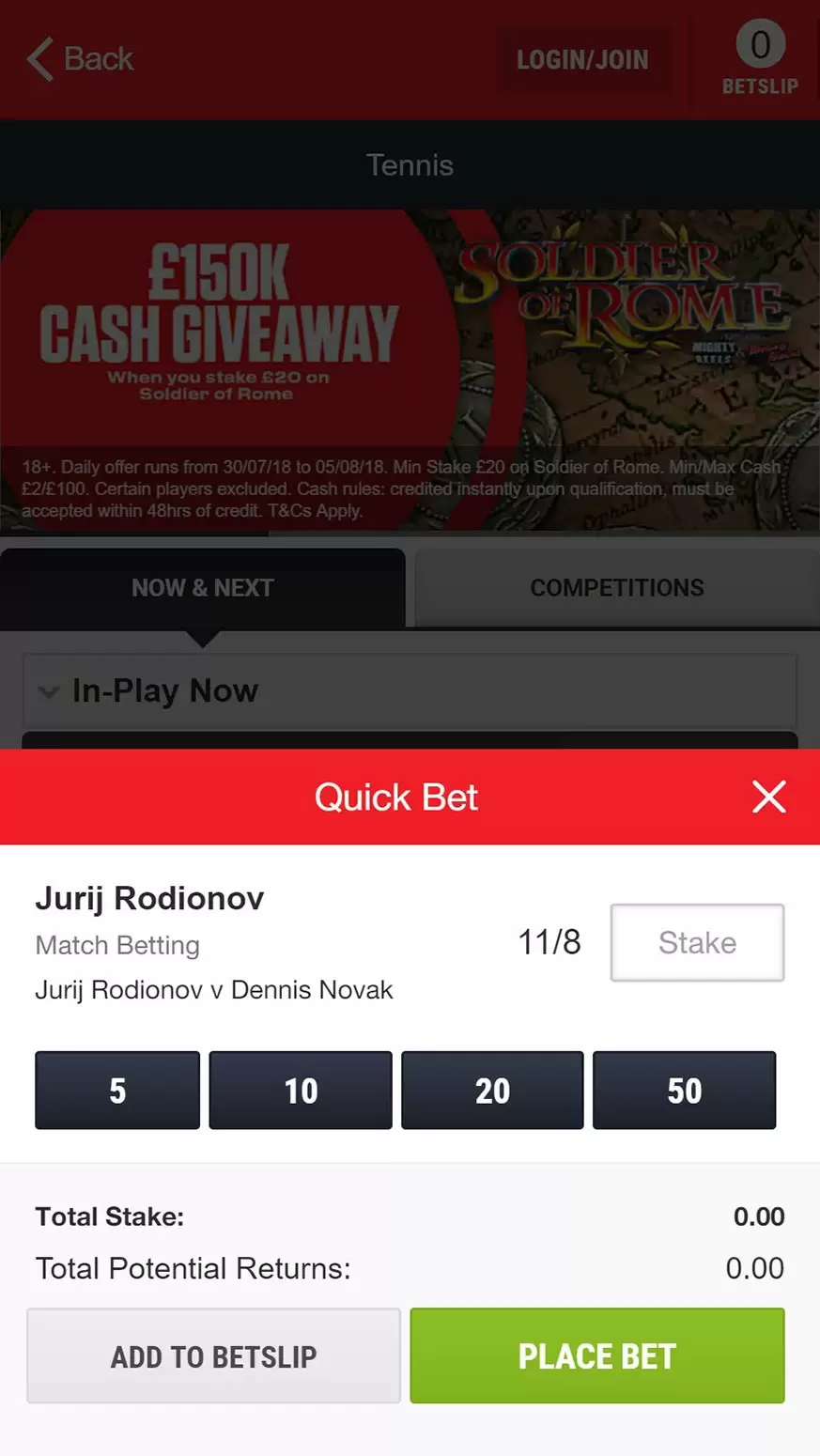 mobile app