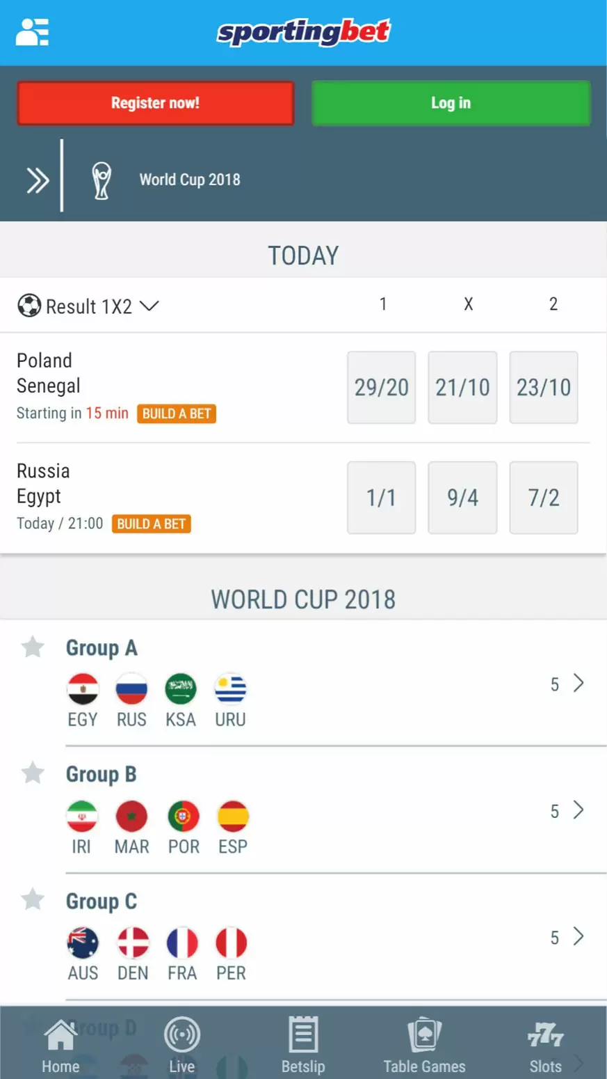 mobile app