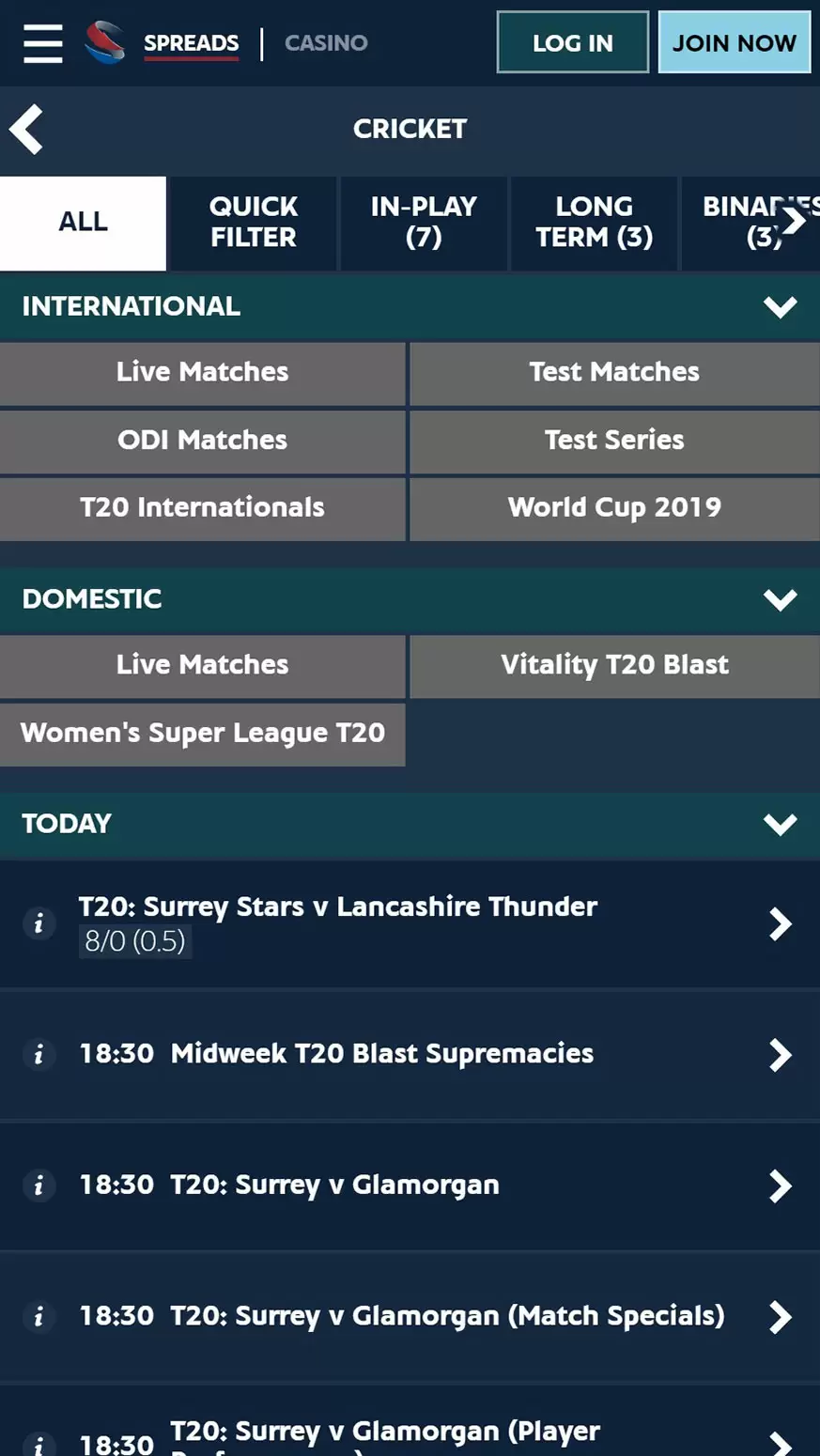 mobile app