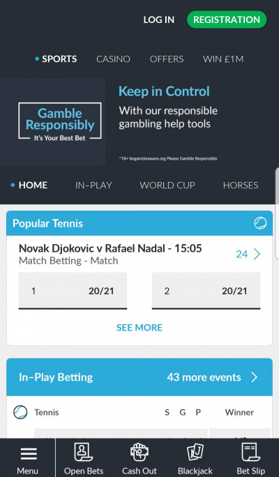 BetVictor android app screenshot-2
