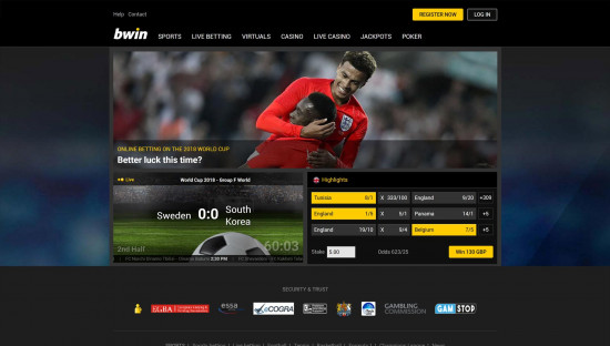 BWin desktop