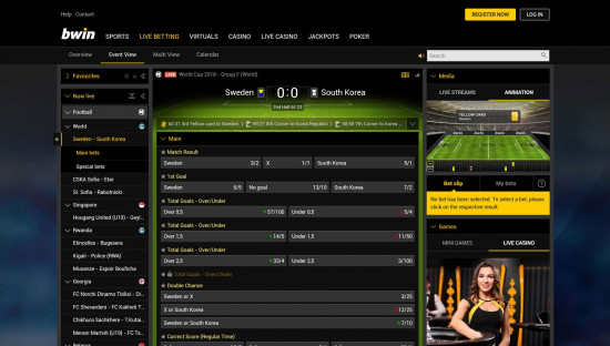 BWin desktop