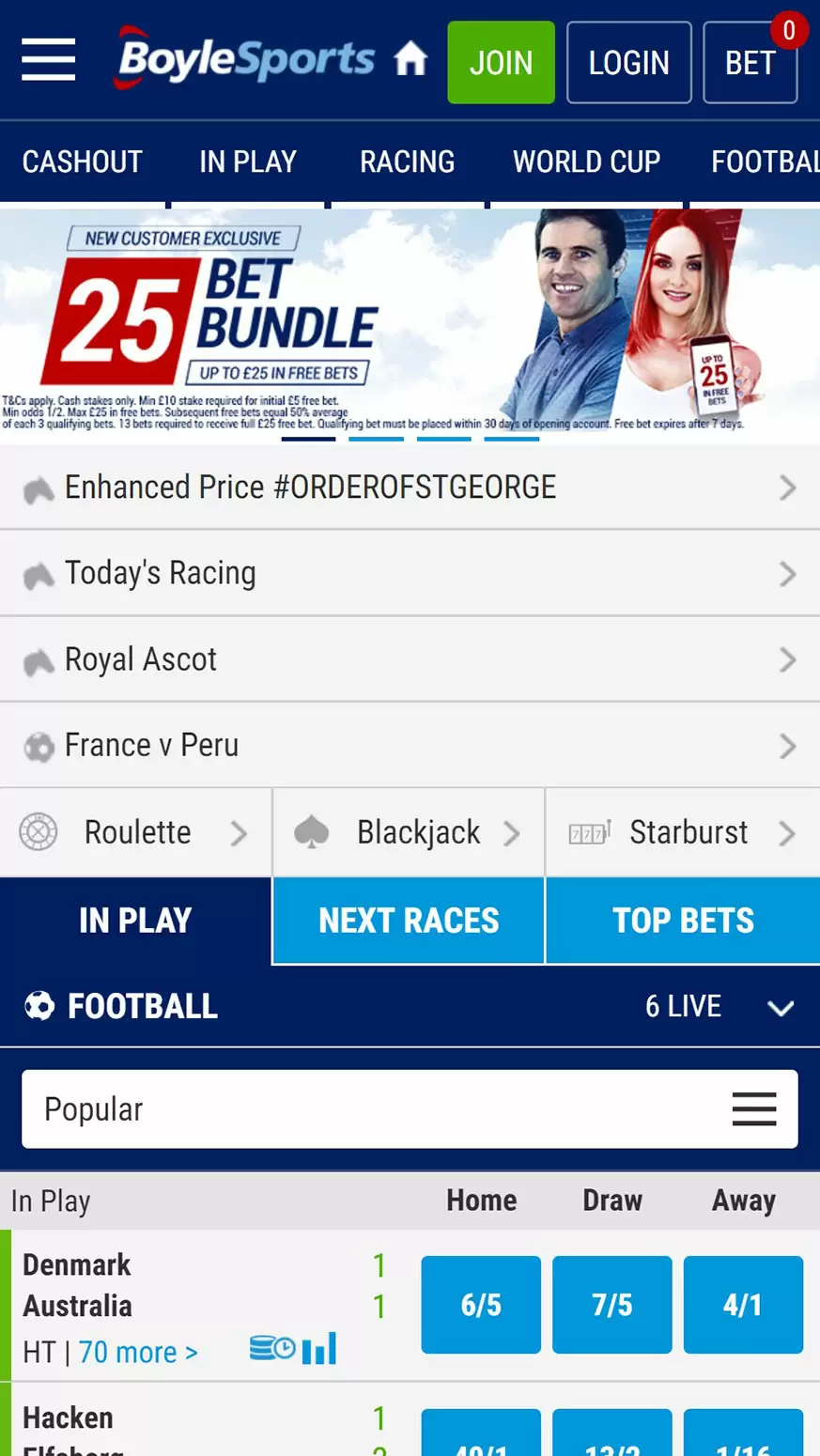 mobile app