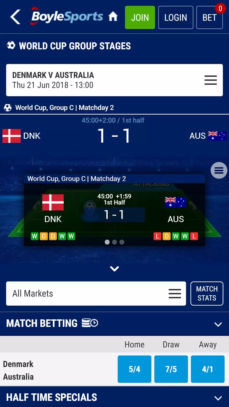 mobile app