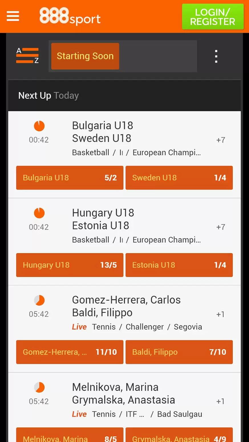 mobile app