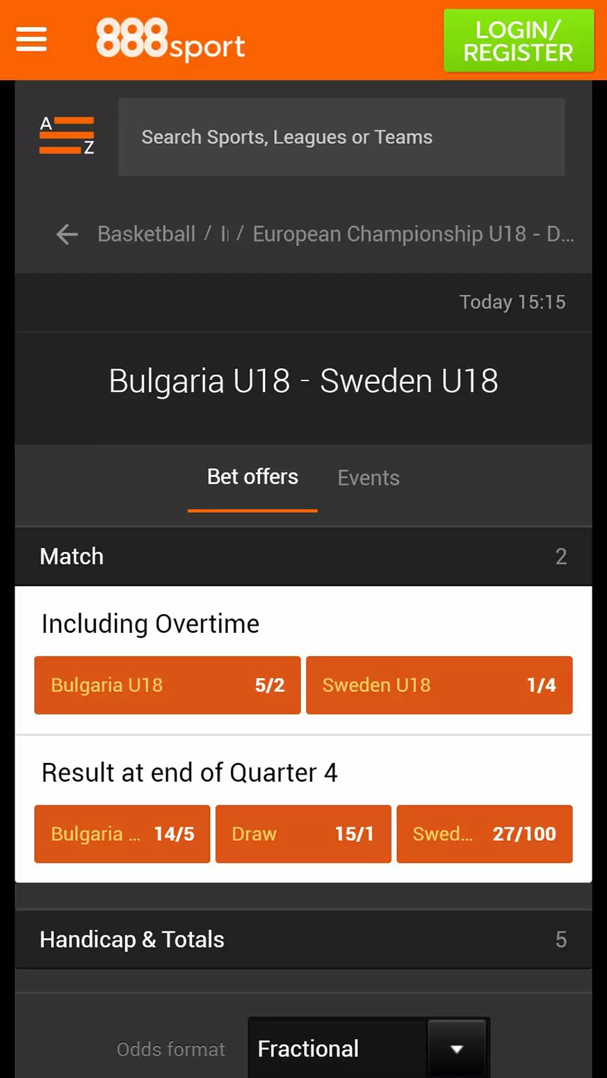 mobile app