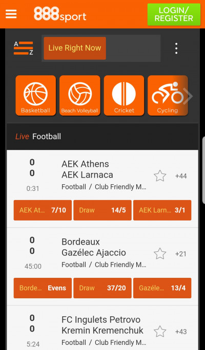 888Sport android app
