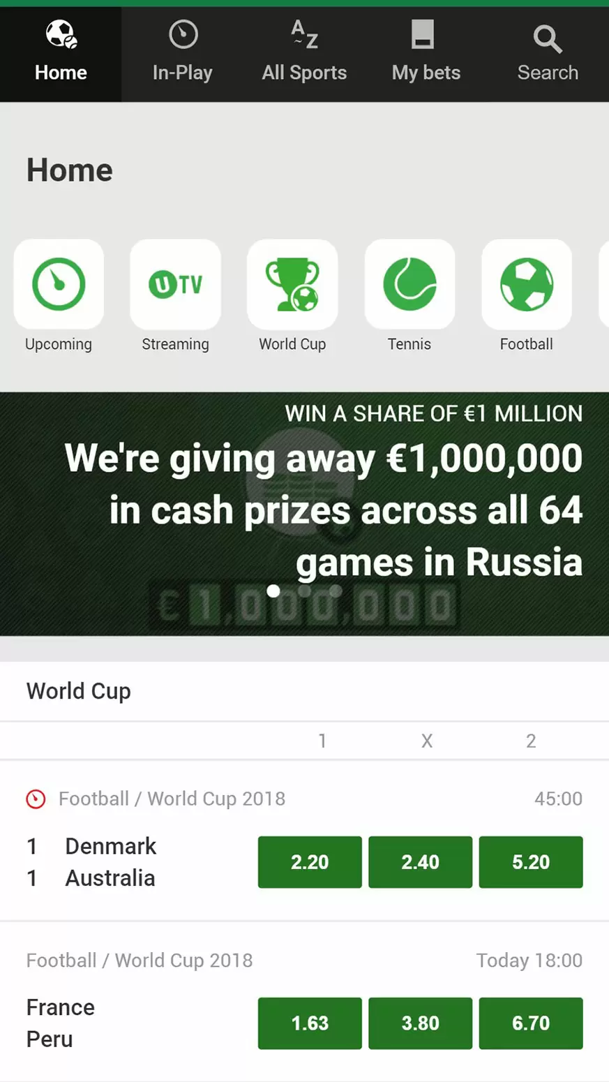 mobile app