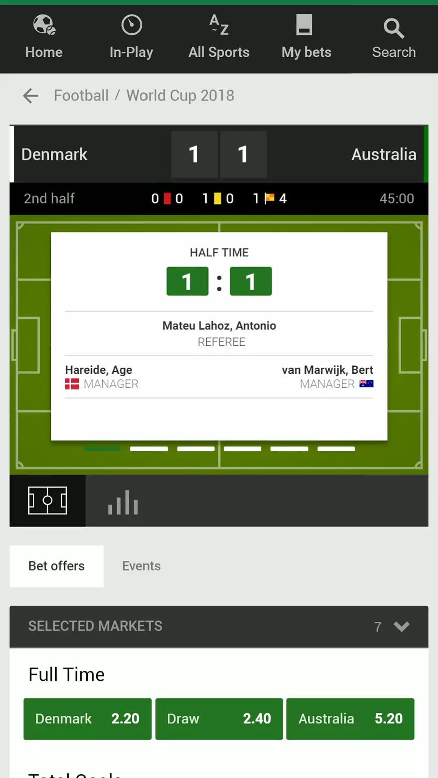 mobile app