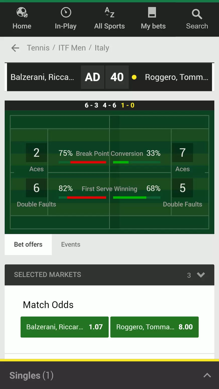 mobile app