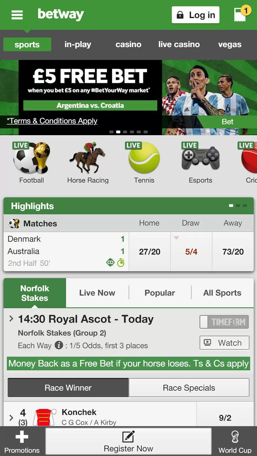 mobile app
