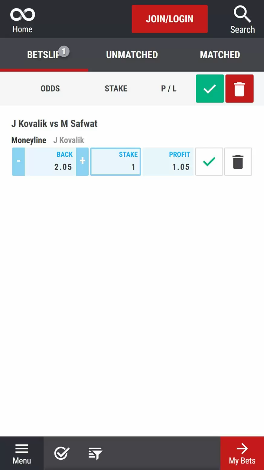 mobile app