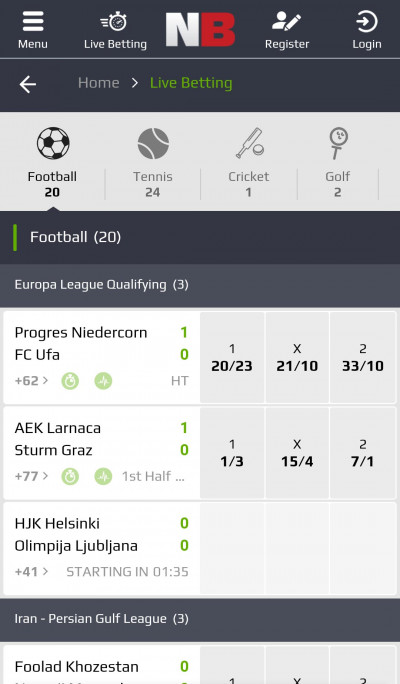 NetBet android app