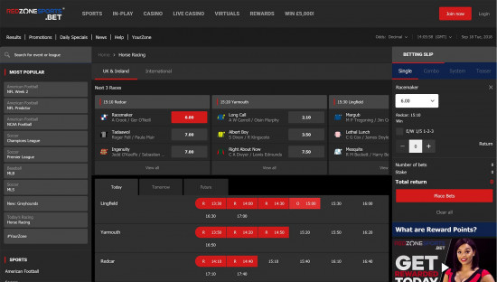 RedZoneSports desktop screenshot-3