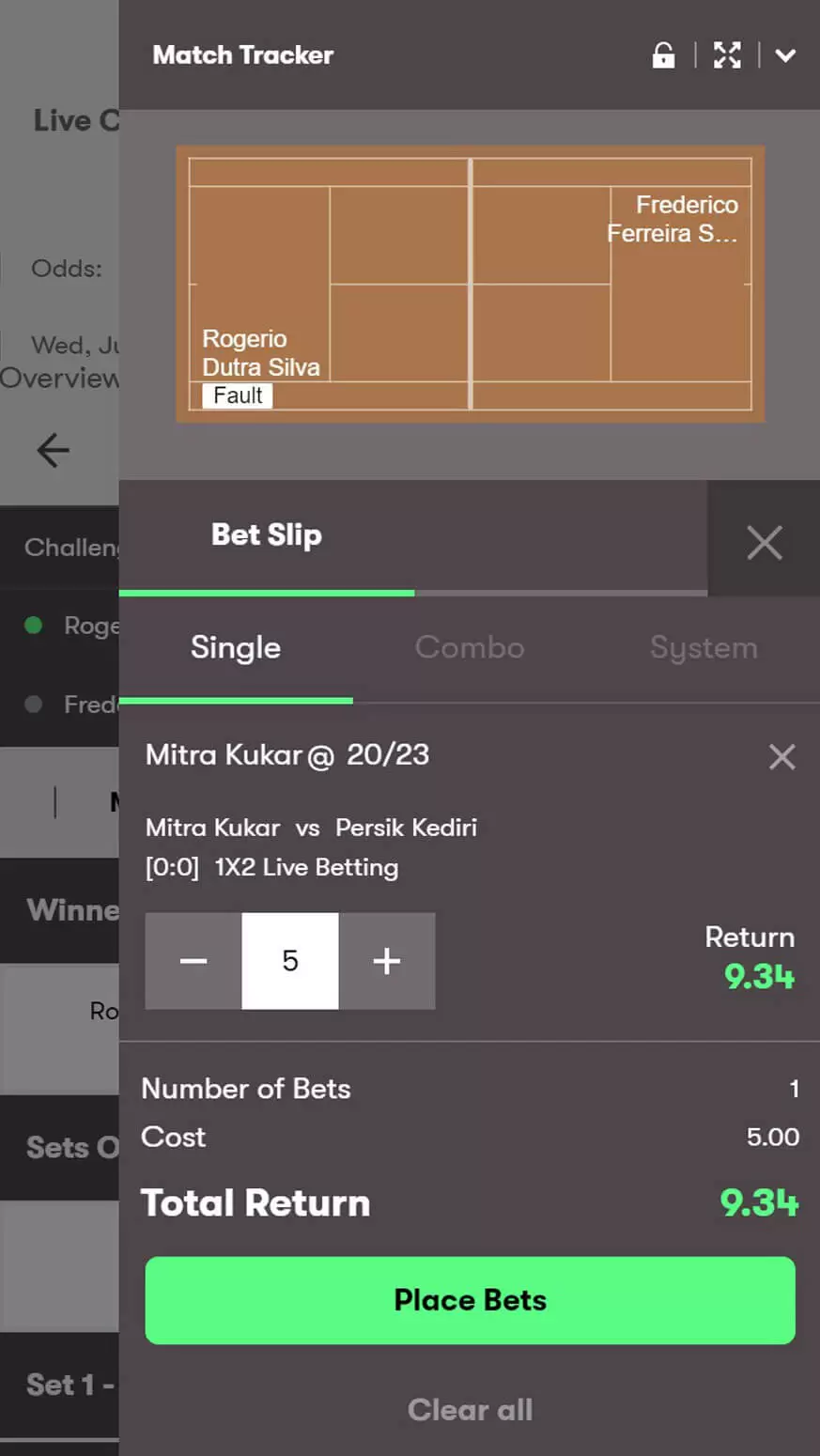 mobile app