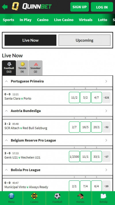 QuinnBet mobile app