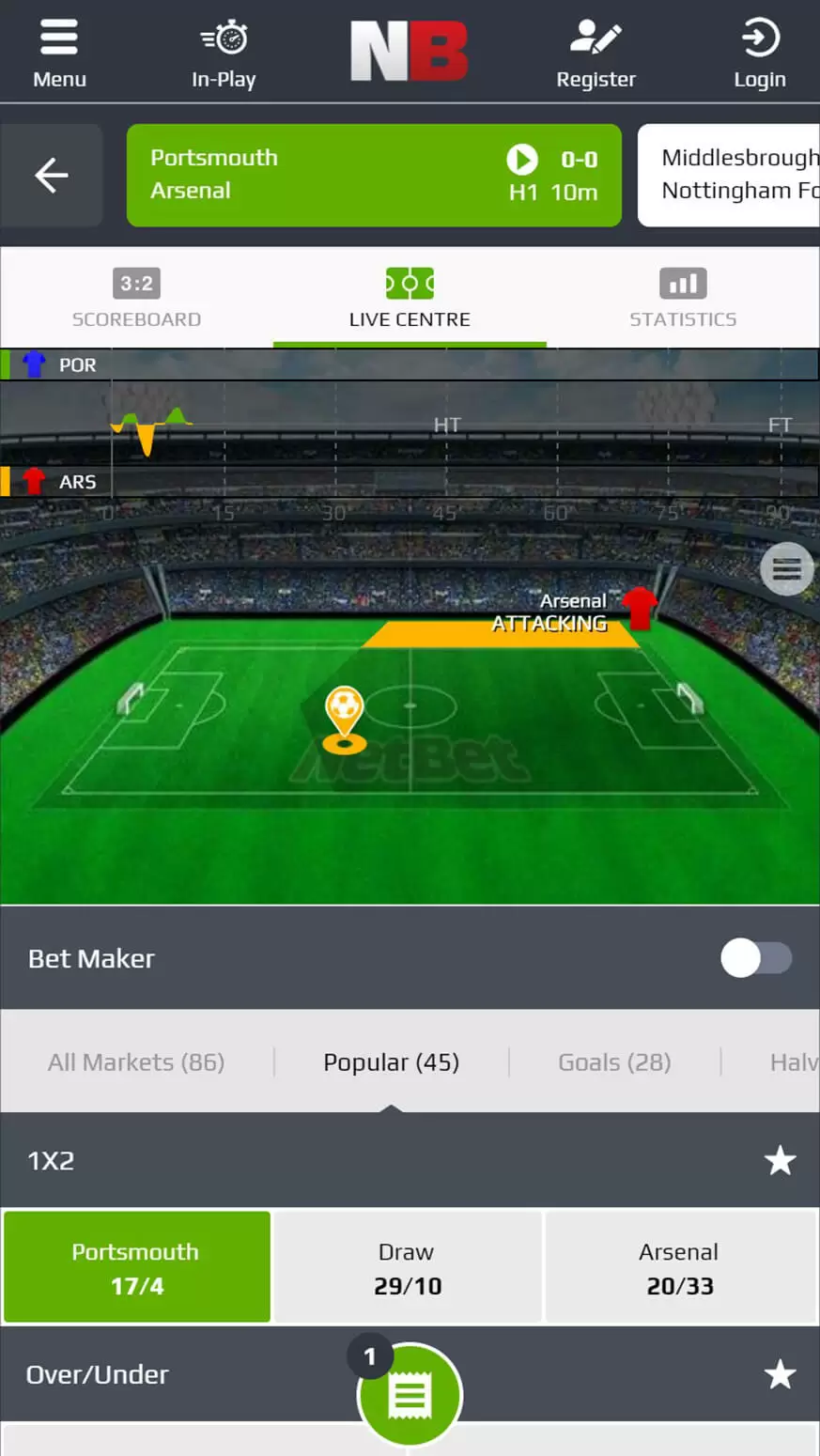 mobile app
