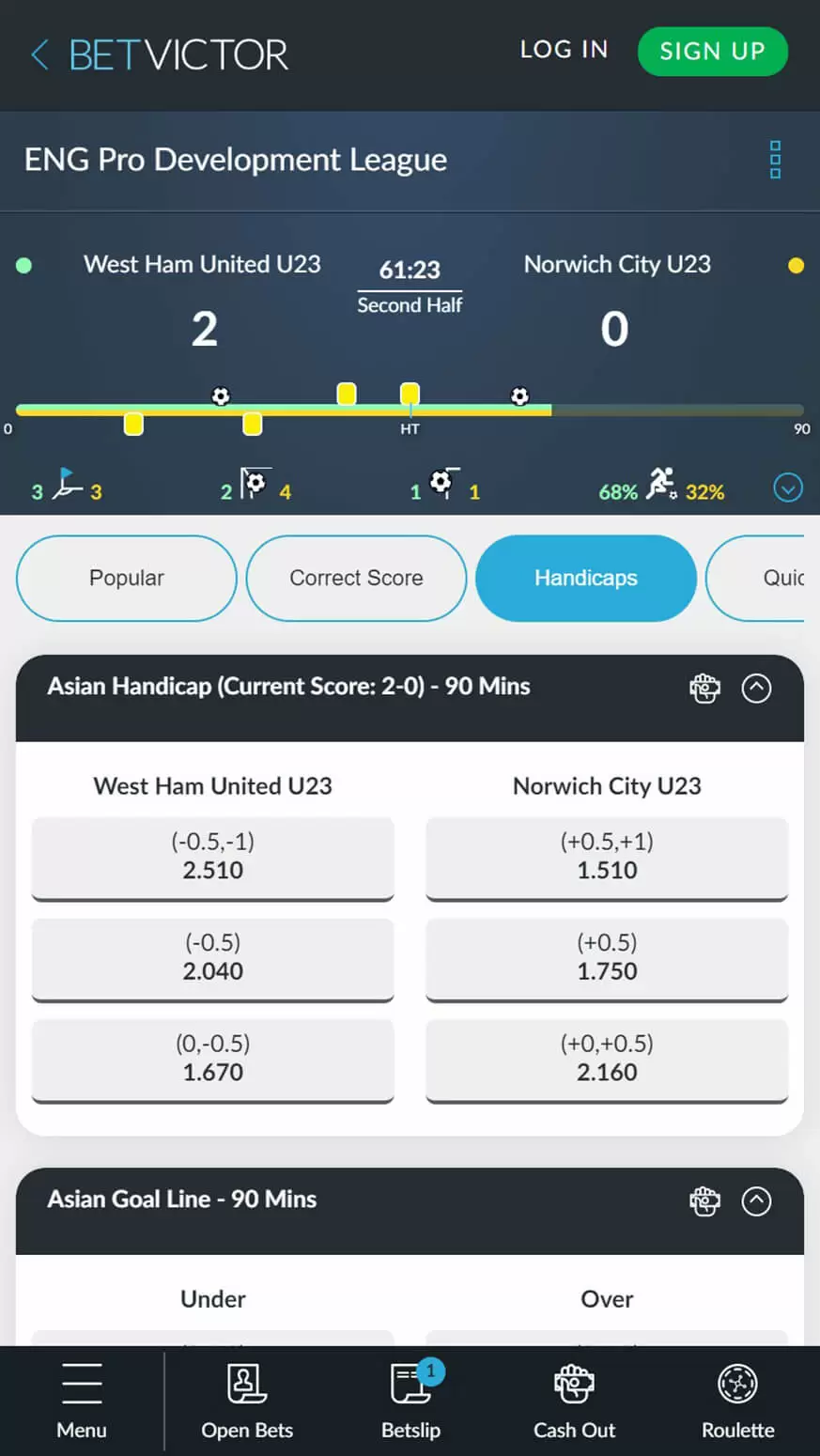 mobile app
