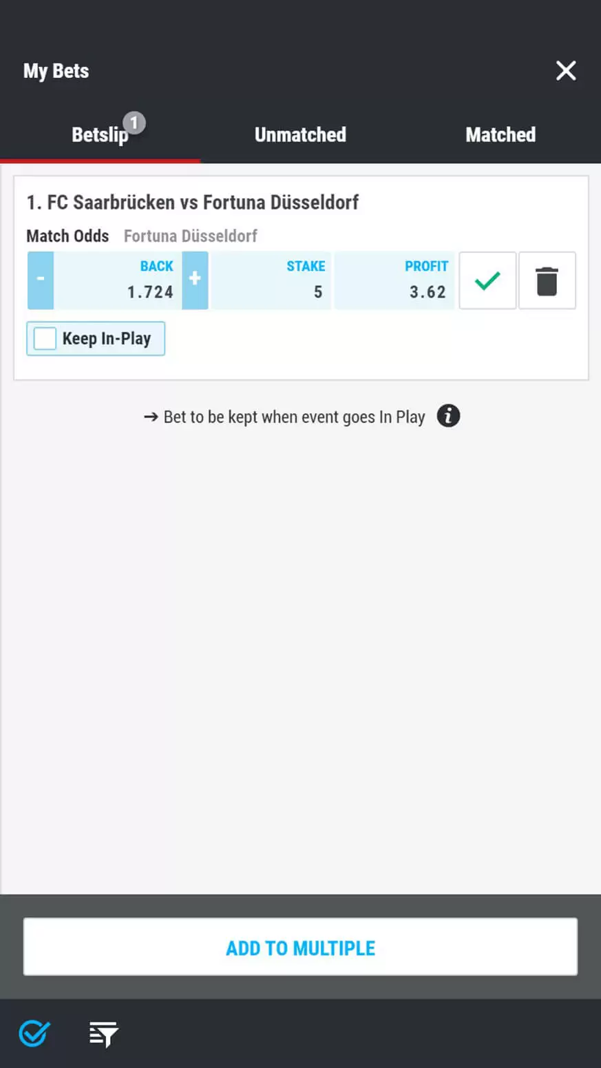 mobile app