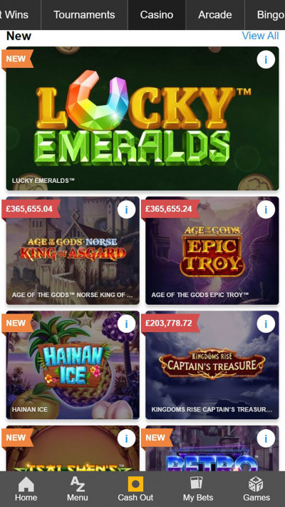 Betfair Casino mobile app