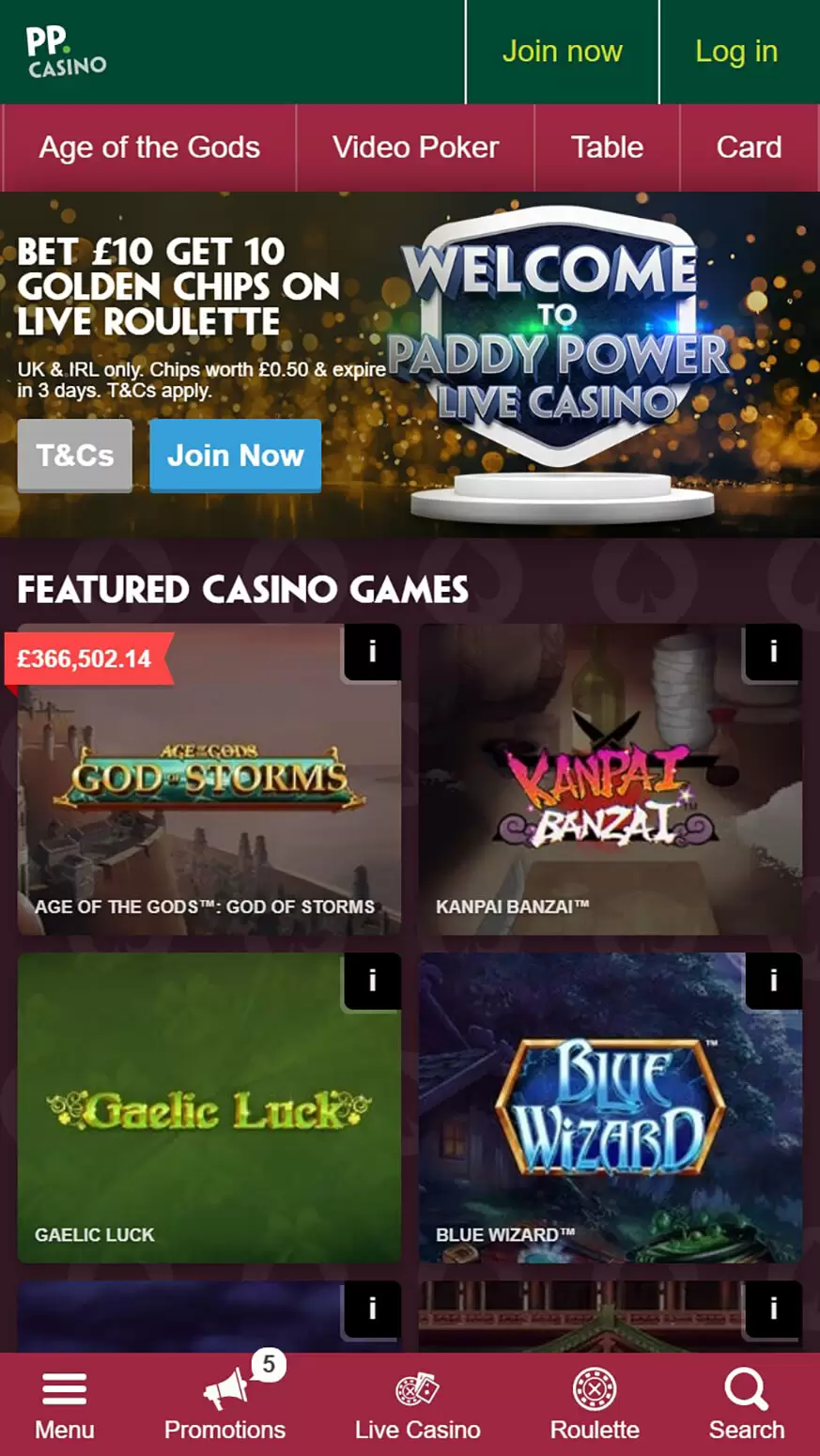 mobile app