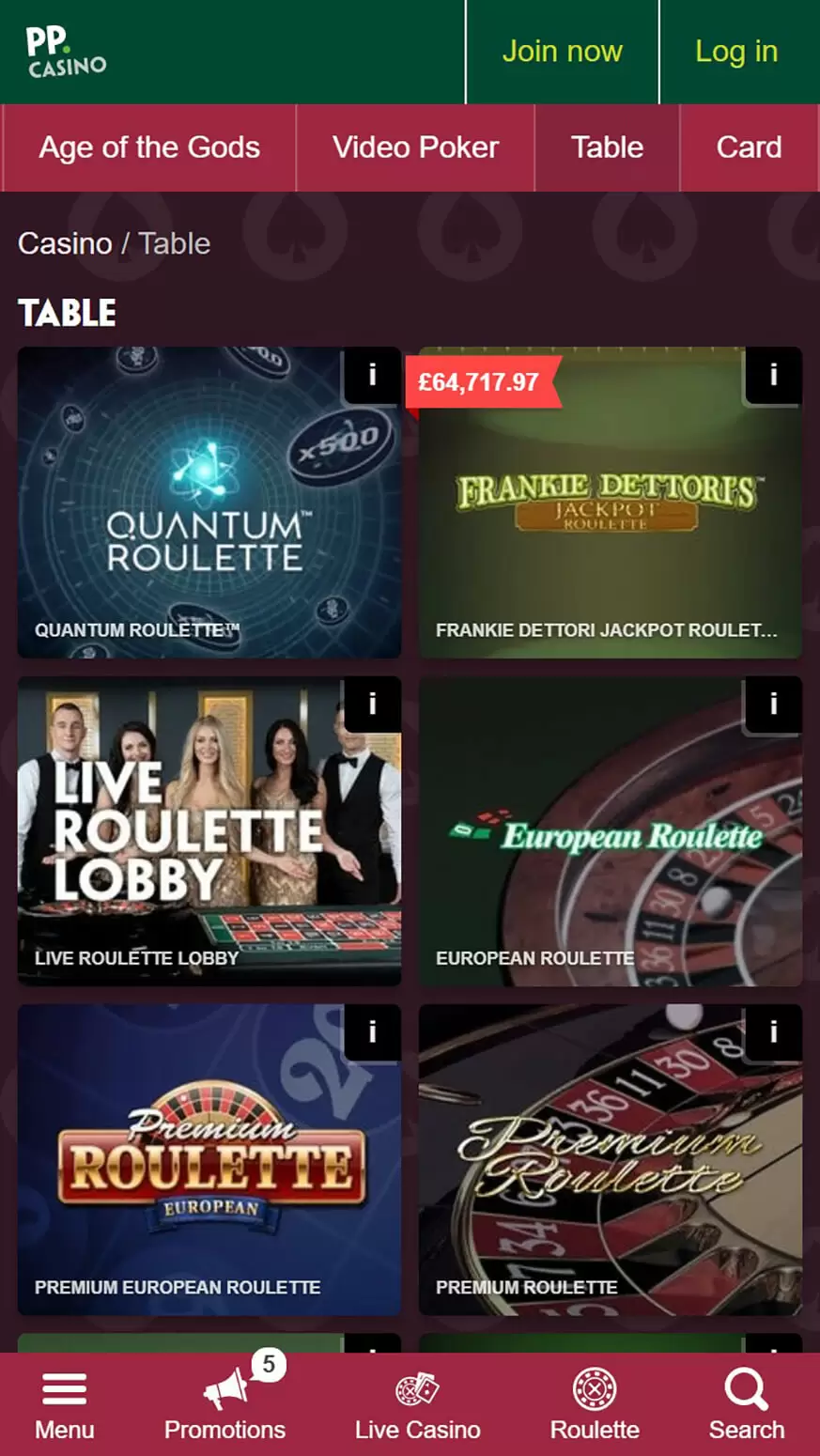 mobile app