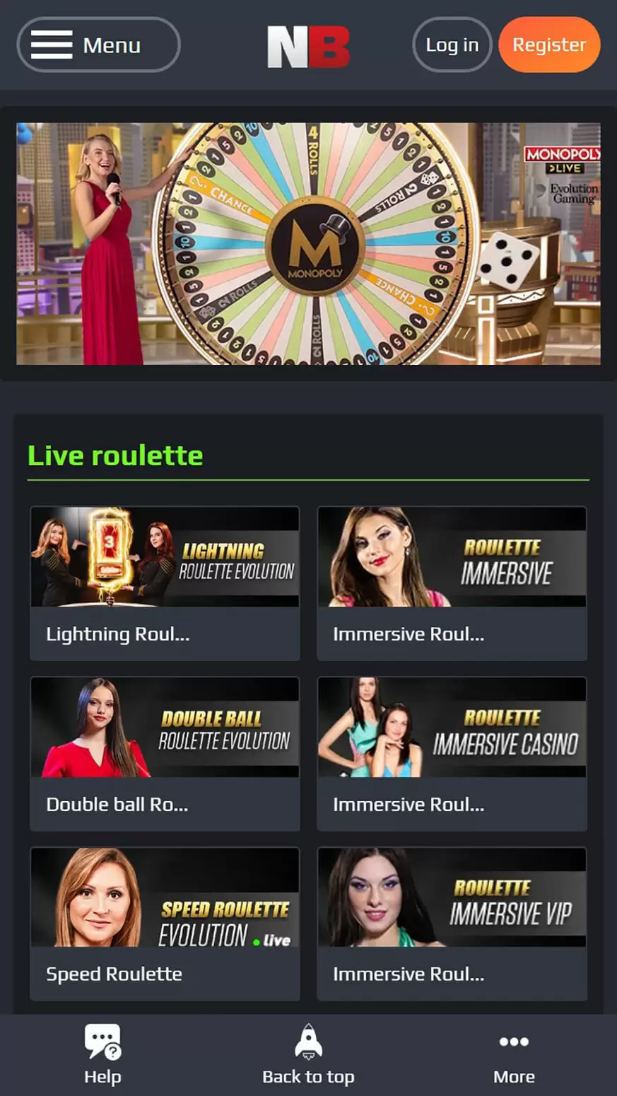 mobile app
