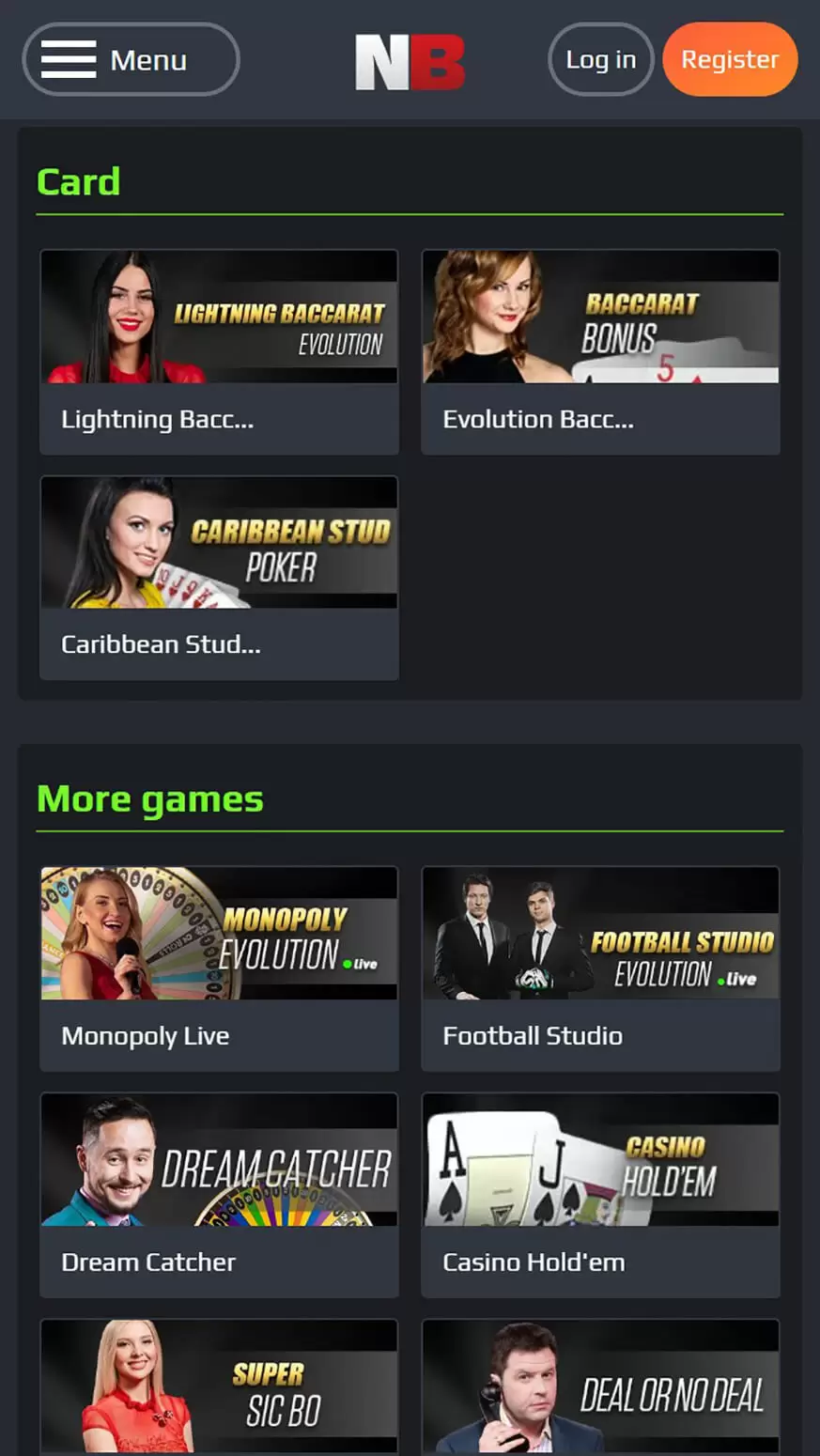 mobile app