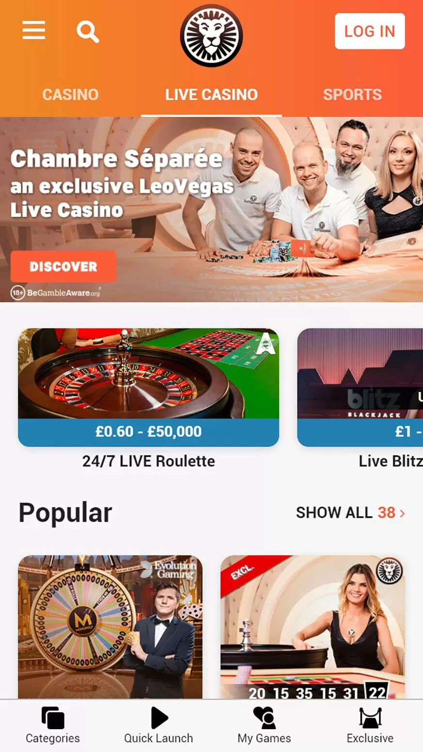 mobile app