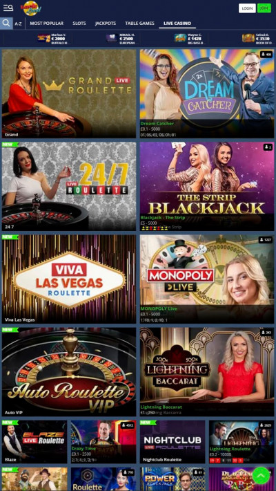 LuckLand mobile app