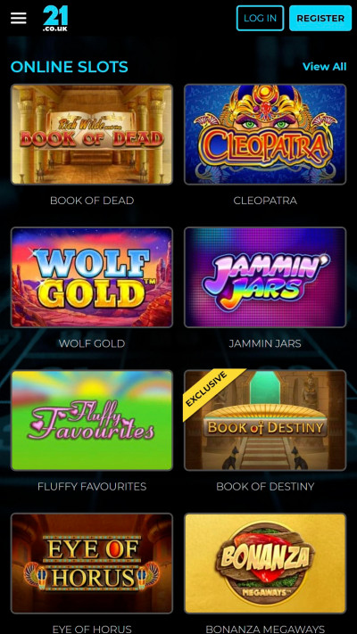 21.co.uk Casino mobile app
