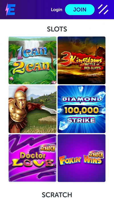 Electric Spins mobile app
