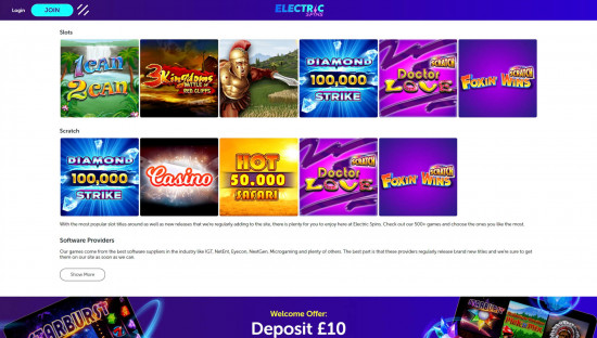 Electric Spins desktop