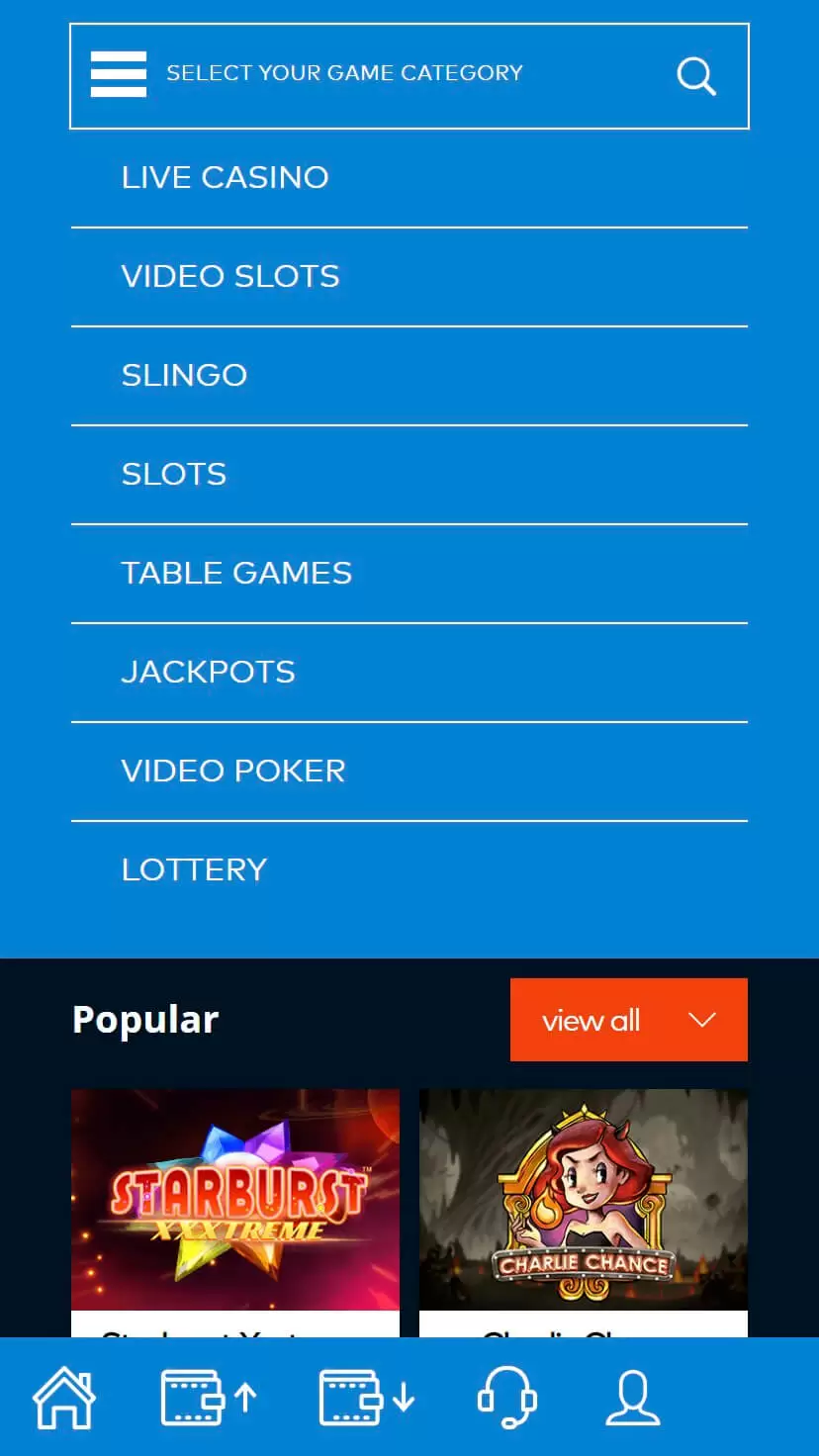 mobile app