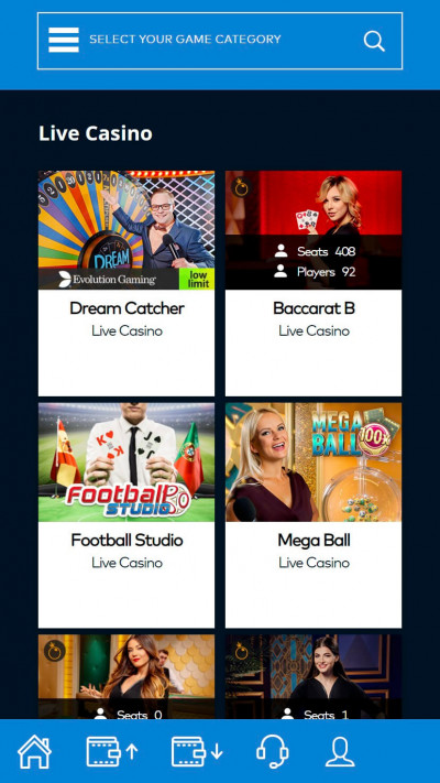 Fun Casino mobile app