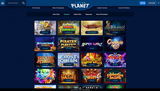 Casino Planet desktop screenshot-4