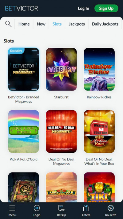 BetVictor Casino mobile app