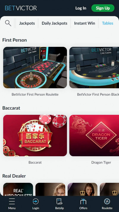 BetVictor Casino mobile app