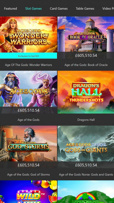 Bet 365 Casino mobile app