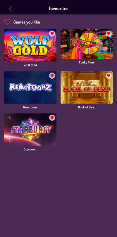 Pink Casino ios app